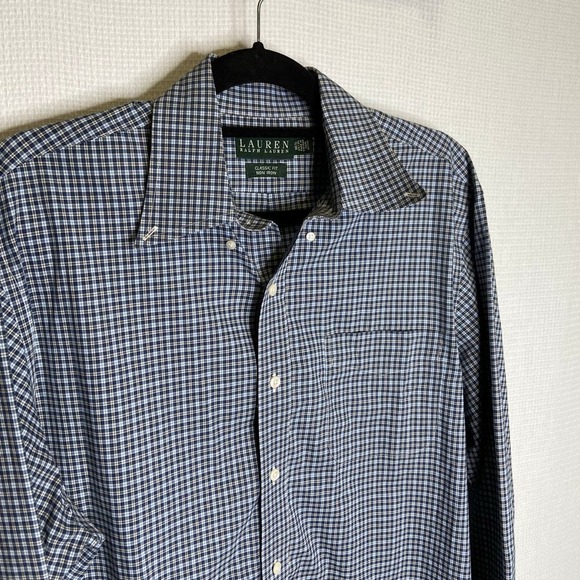 Lauren Ralph Lauren | Button Up 16‎ 1/2 34/35 No Iron - Picture 1 of 6